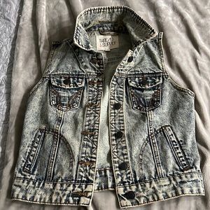 Thread & Supply ACID WASH Denim Vest